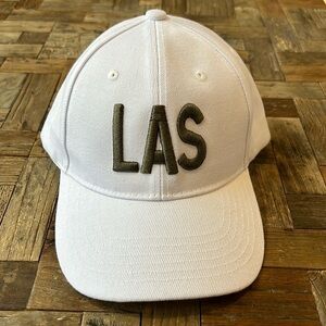Las Vegas Airport Code Baseball Cap White